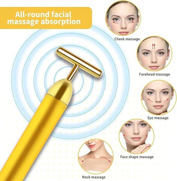 Golden Energy Face Massager
