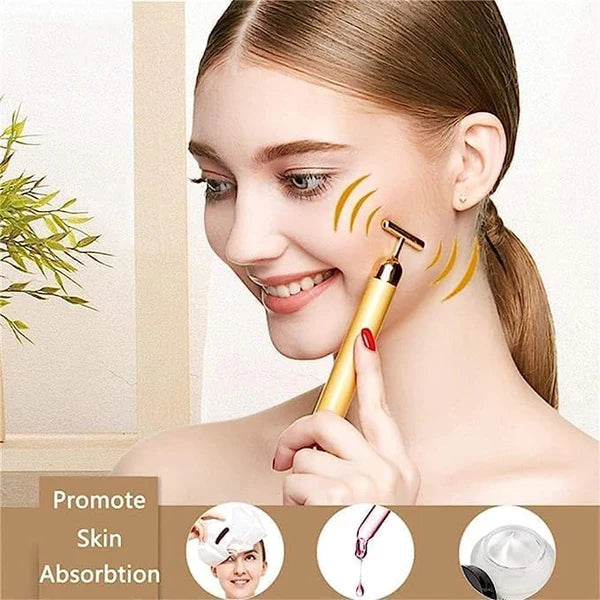 Golden Energy Face Massager