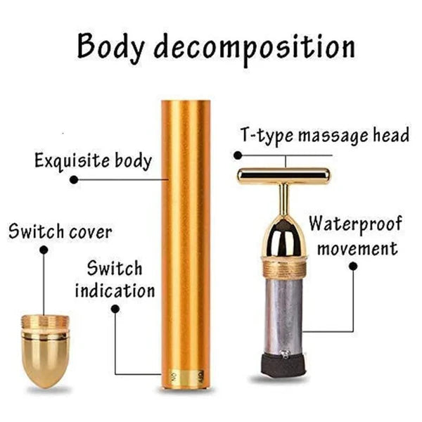 Golden Energy Face Massager