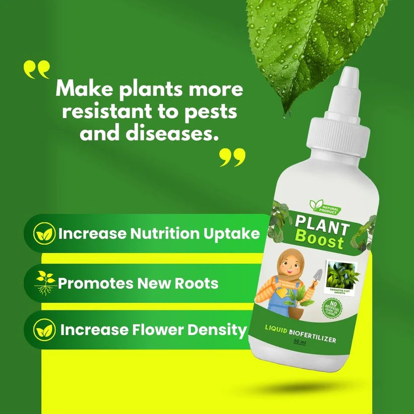 Organic Plant Boost - Faster Growth & Stronger Roots (BUY 1 GET 3 FREE)