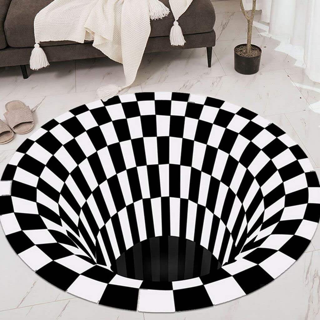 Optical Illusion Waterproof Mat