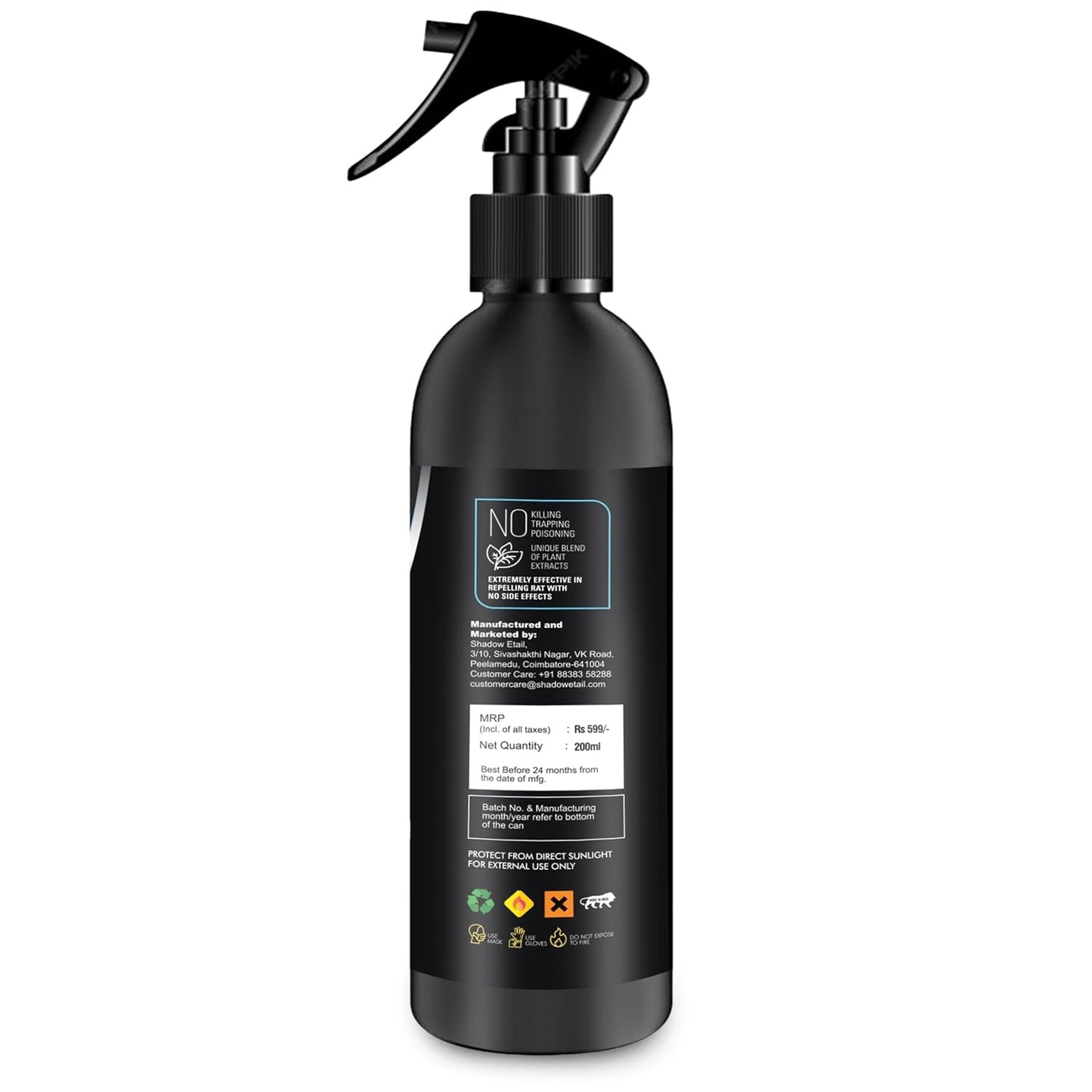Rat Repellent Spray for Car & Home
