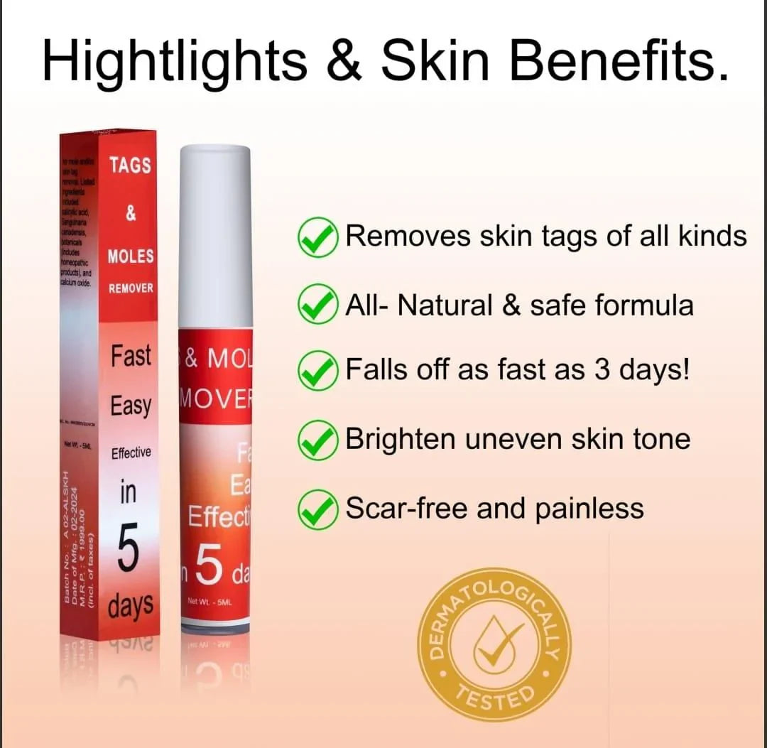 TAGS & MOLES REMOVER