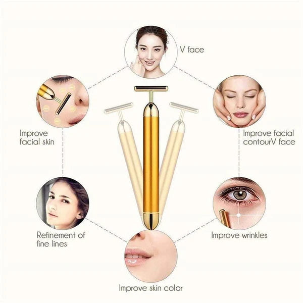 Golden Energy Face Massager