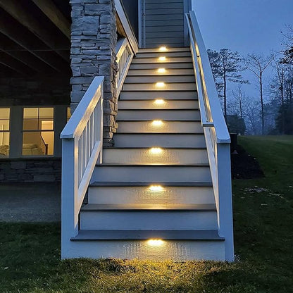 Wireless Solar Deck Lights Outdoor