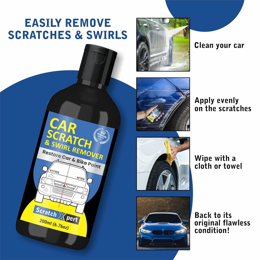 Car Scratch Removal Cream (Buy 1 Get 1 Free)