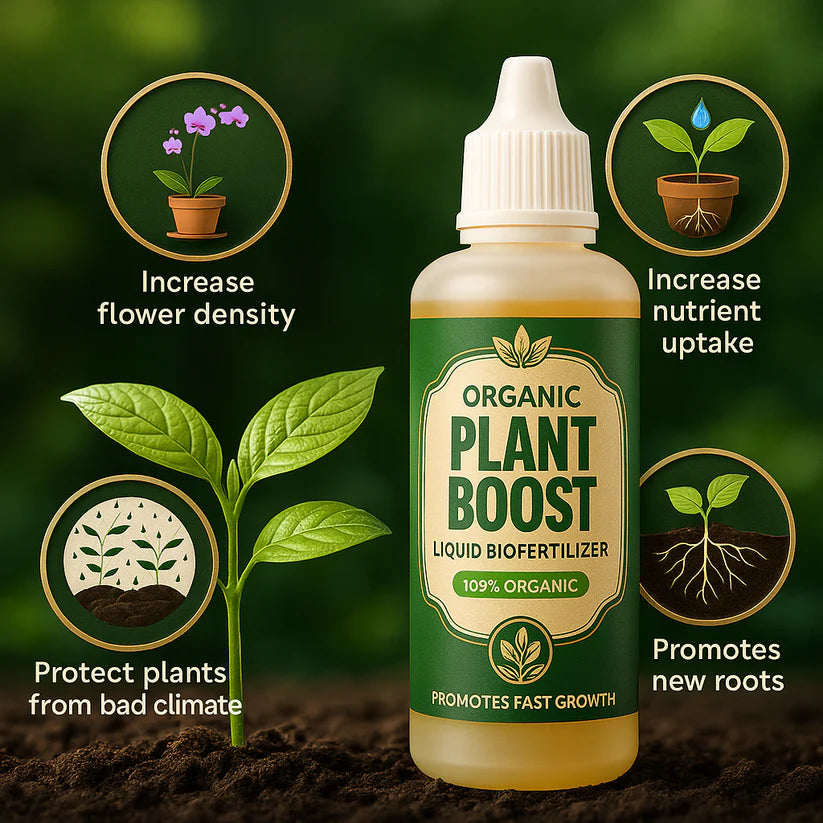 Organic Plant Boost - Faster Growth & Stronger Roots (BUY 1 GET 3 FREE)