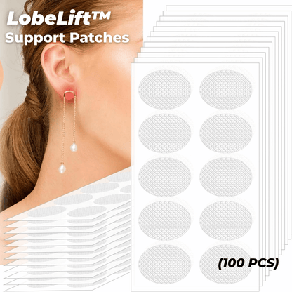 Invisible Earlobe Support Patches