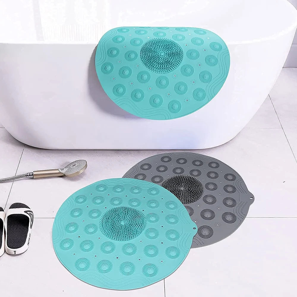 Silicone Shower Foot Scrubber Mat