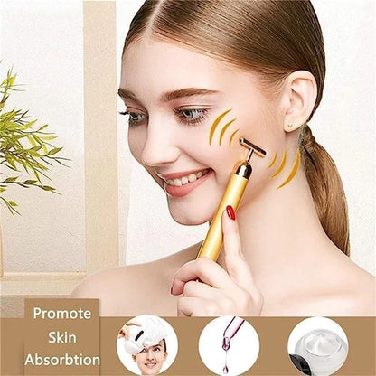 Golden Energy Face Massager