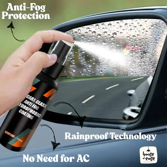 Car Glass Anti- Fog Hydrophobic Coating (Buy 1 Get 1 Free)