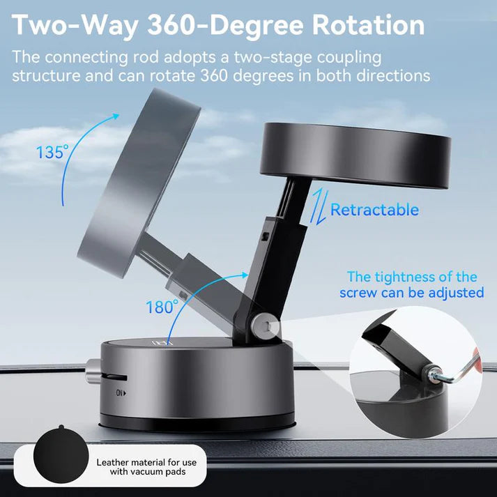 Rotatable Magnetic Phone Holder