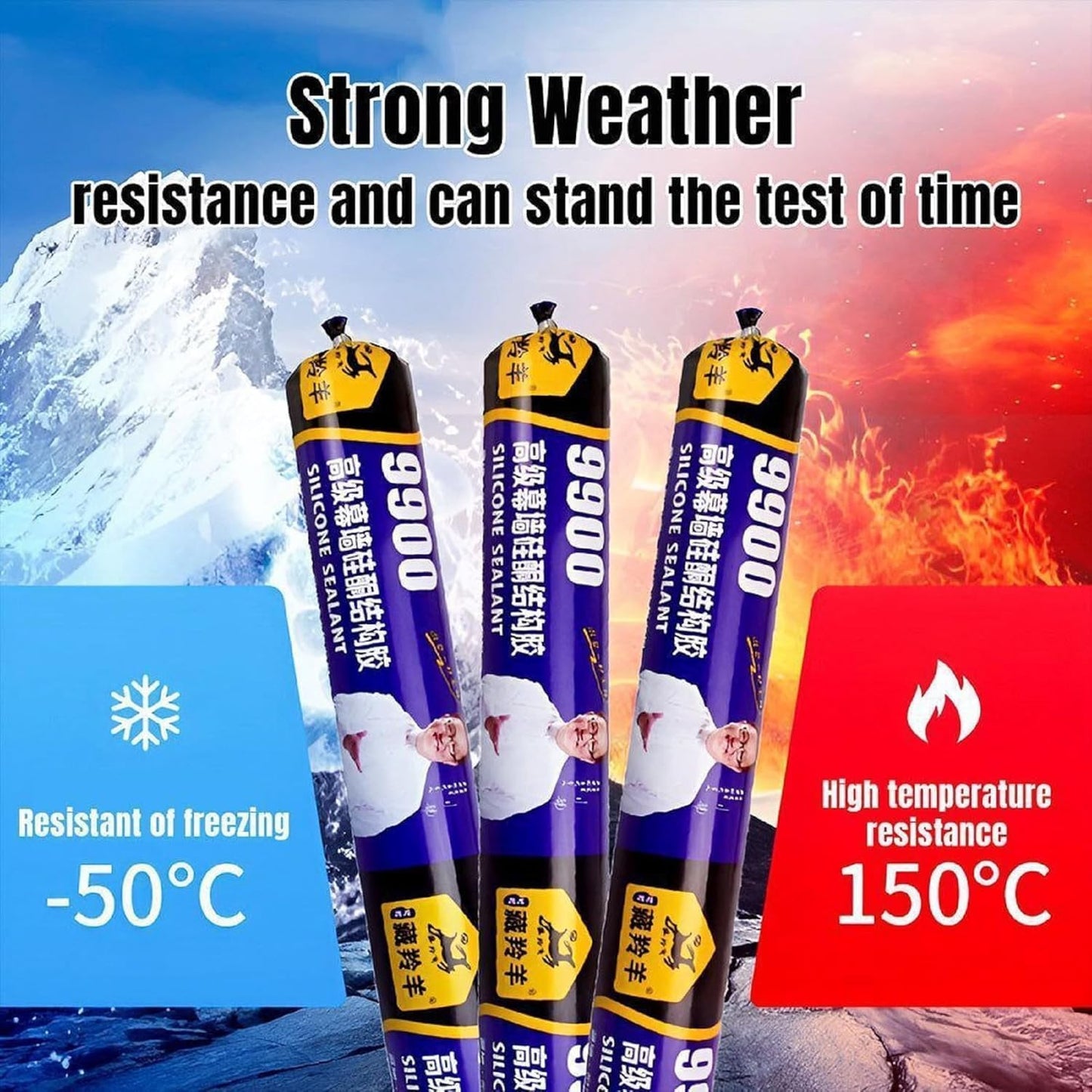 Waterproof Silicone Sealant Long-Lasting Protection