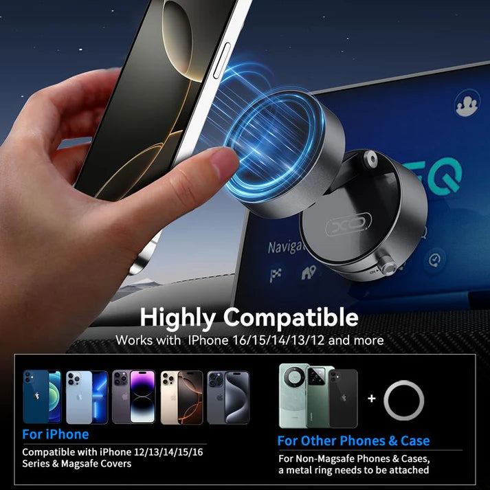 Rotatable Magnetic Phone Holder