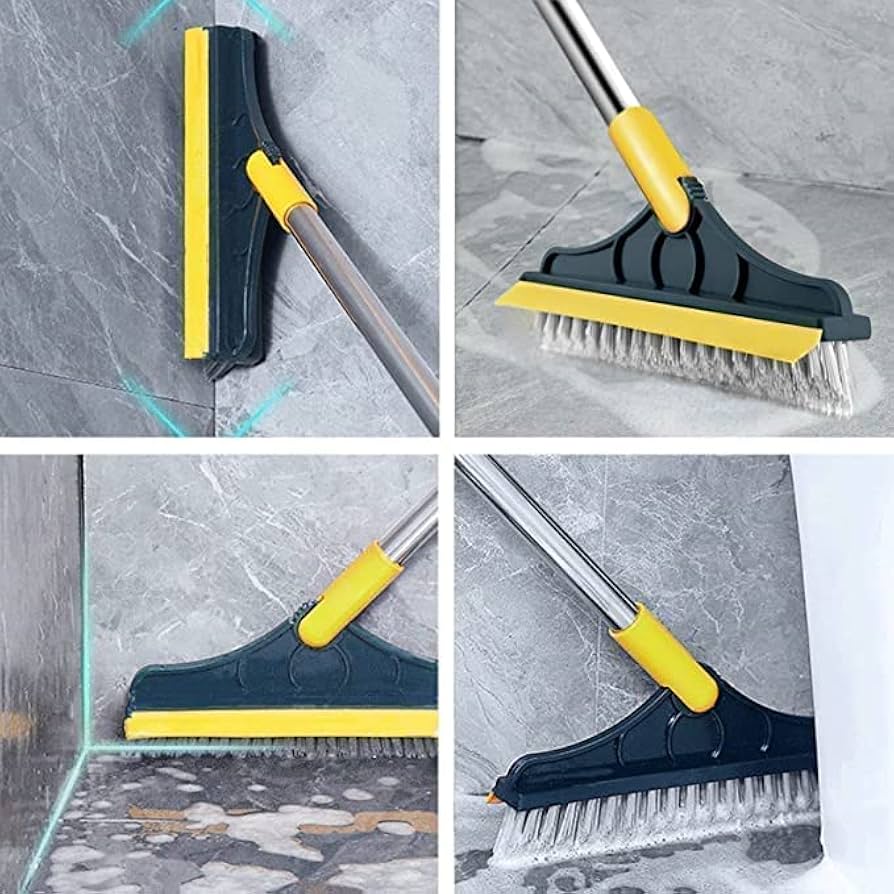 2-in-1 Floor Cleaner Brush with Wiper |🔥Flat 50% Savings🔥