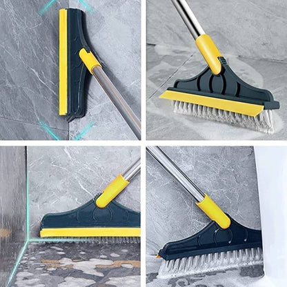2-in-1 Floor Cleaner Brush with Wiper |🔥Flat 50% Savings🔥