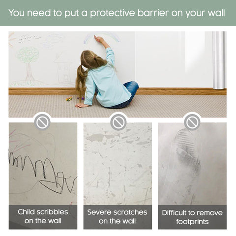 Transparent Electrostatic Wall Protection Film (Buy 1 Get 1 Free)