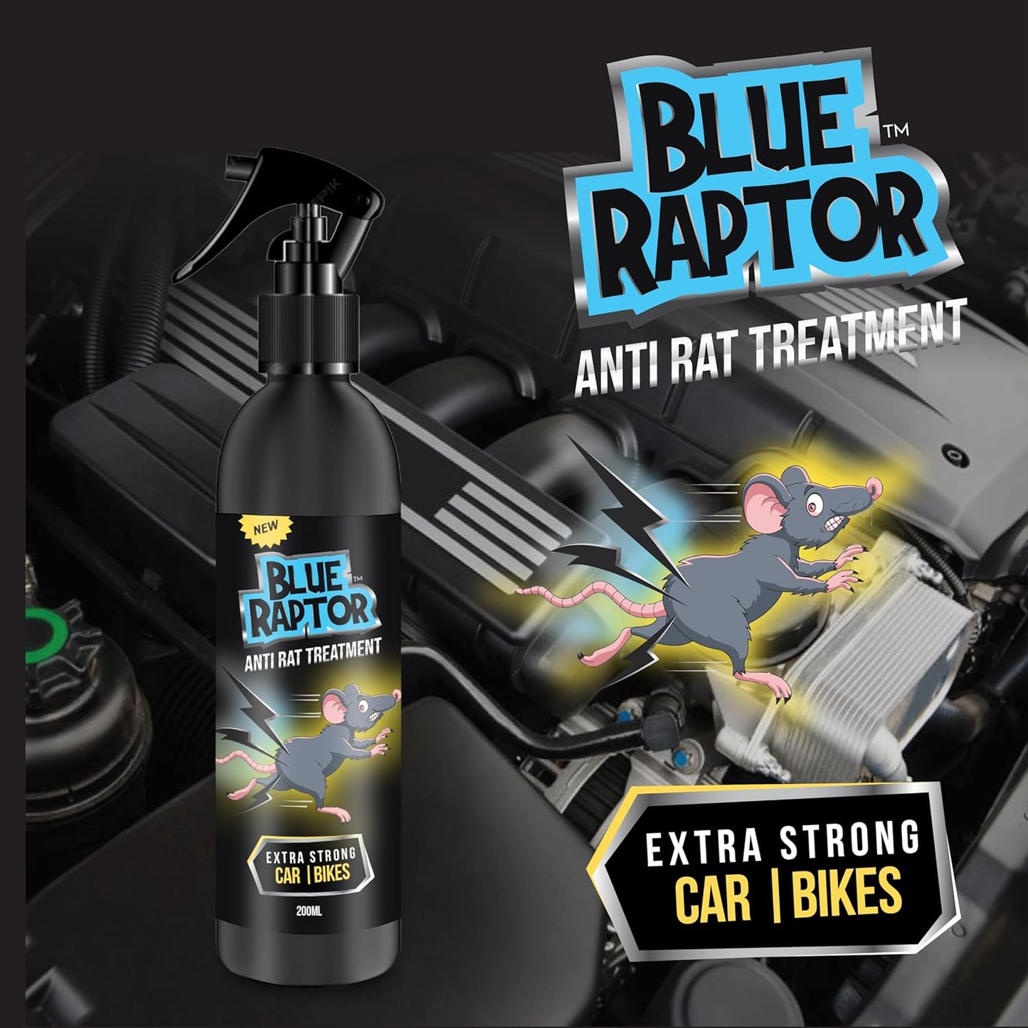 Rat Repellent Spray for Car & Home