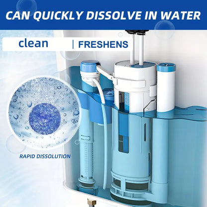 Blue Bubble Toilet Cleaner (Buy 10 Get 10 Free)