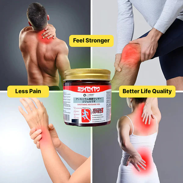 Instant Pain Relief Soothing Massage Gel (Buy 1 Get 1 Free)