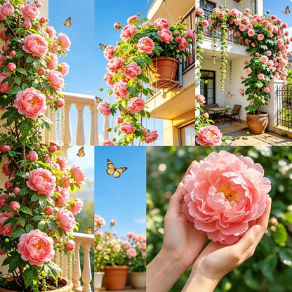 🌸 Rare Climbing Peony Bulbs 🪴 Big Full Blooms, Cold Hardy Perennial, Easy to Grow Garden Favorite 🔥 Buy 6 Get 6 Free Bulbs 🔥