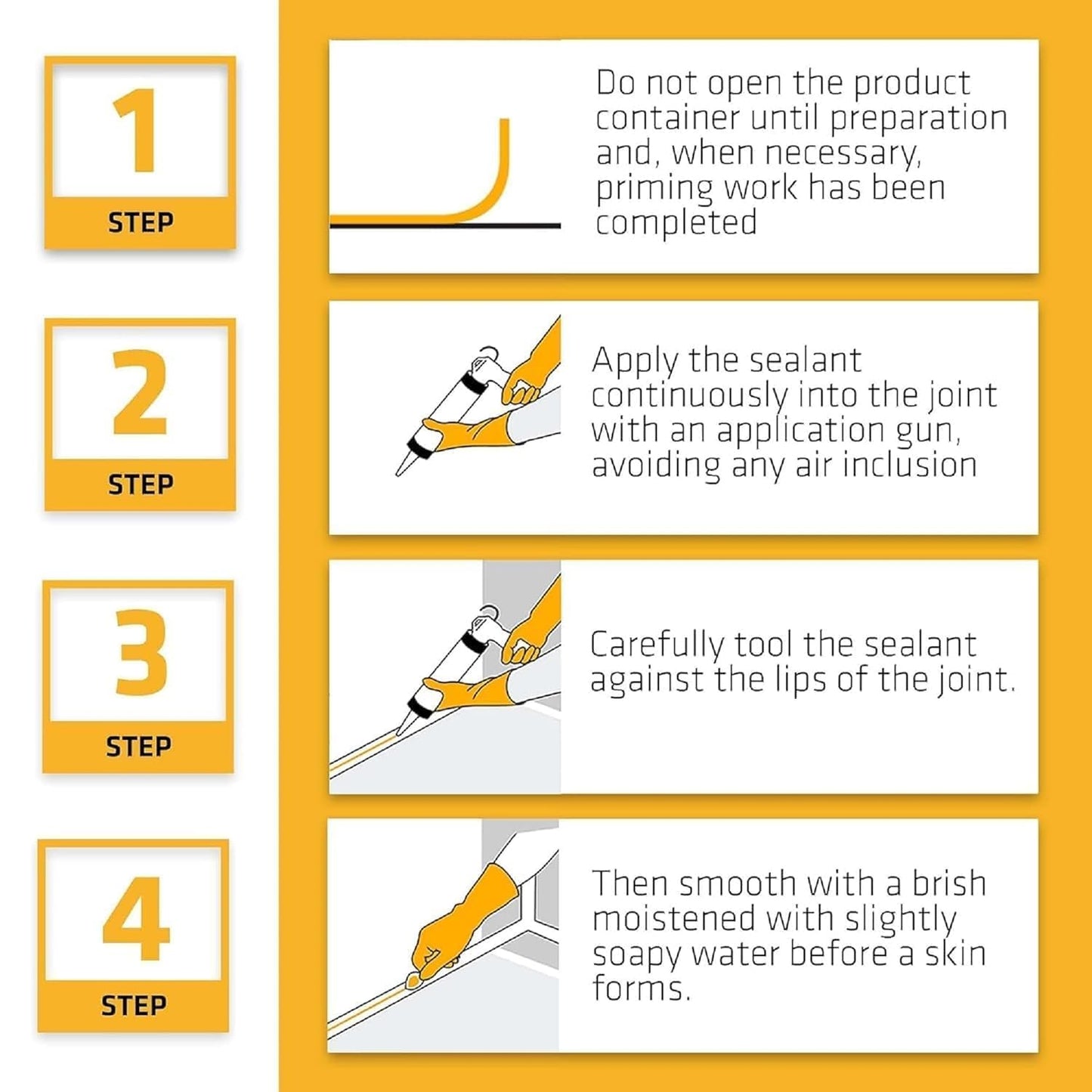 Waterproof Silicone Sealant Long-Lasting Protection