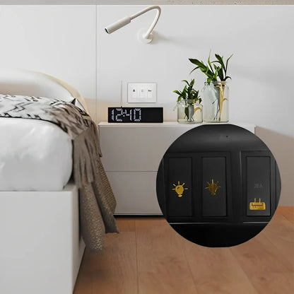 Golden Design Switch Icon Stickers