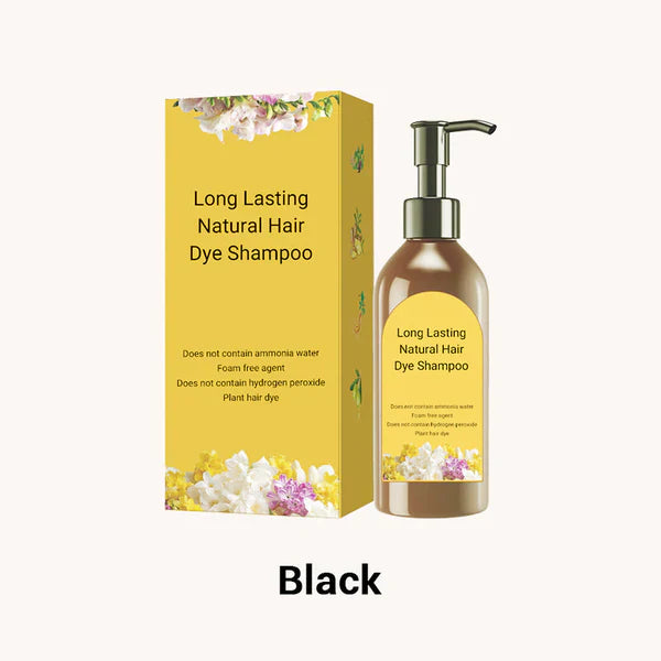 Long Lasting Natural Hair Dye Shampoo (Buy 1 Get 1 Free)